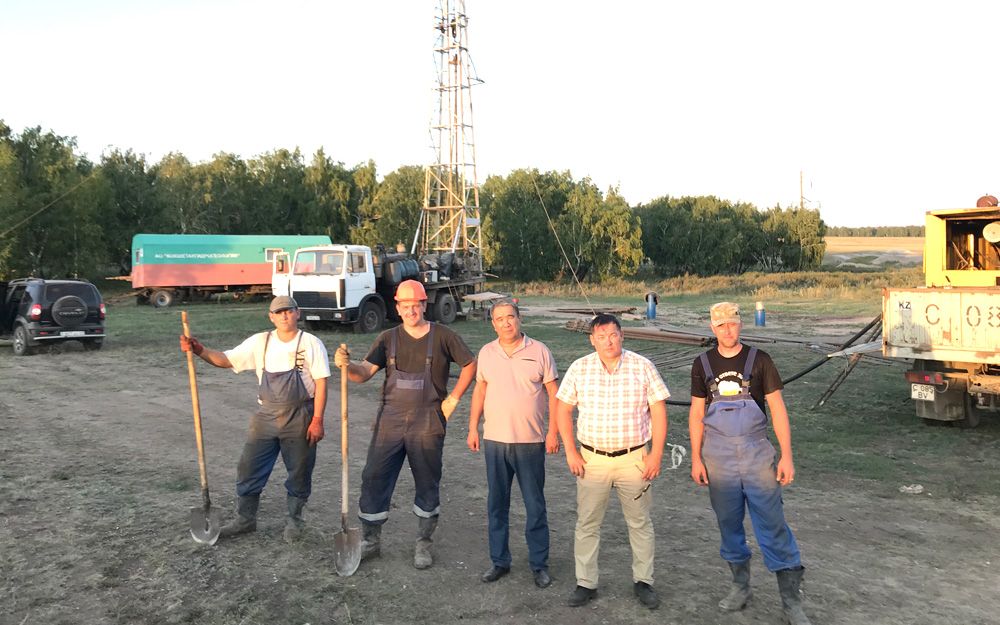 Поисково-развед работы для обеспечения запасами подземных вод